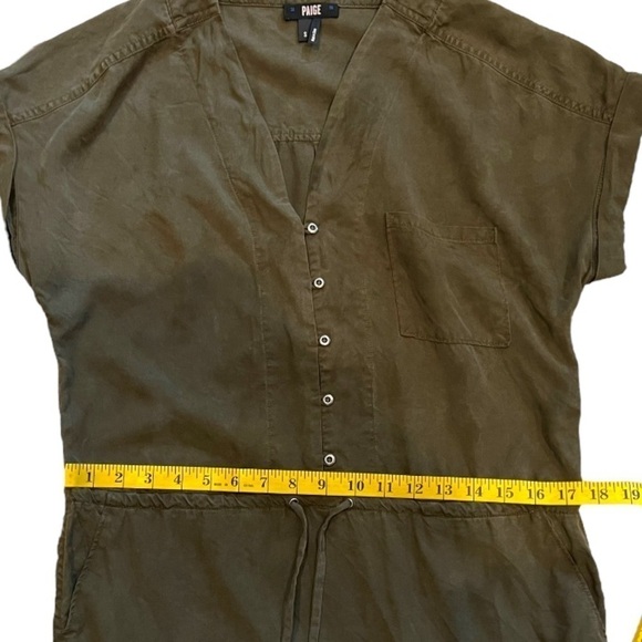 Paige Women's Haidee Dress Forest Night Size Small - Picture 8 of 13